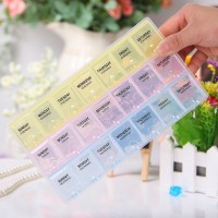 Jual Medicine Box 21 Grid Kotak Obat 3 Minggu Kotak Penyimpanan obat P3K F Murah