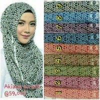 Dauky Akiane Scarf | Jilbab / Kerudung Segi Empat Motif