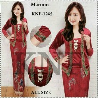 Kebaya Kutubaru Beludru Knf-1285