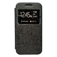 Zagbox Flip Cover Samsung Galaxy G110H/pocket 2 - Hitam