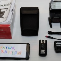 Flash Canon Speedlight 430EX II + Yongnuo Wireless Control RF-600XT