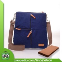 Tas Selempang Pria / Tas Hoozler Presentable Bag Washing Jeans Navy