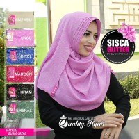 JILBAB SISCA GLITTER ( QUALITY HIJAB )