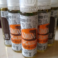 Jual Komodo Breakfast Not So Lazy 60ml / 3mg . LOCAL PREMIUM LIQUID Murah