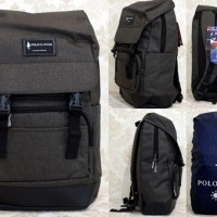 Jual Tas Ransel Canvas Polo Classic Semi Carrier Profesional Free Raincover Murah