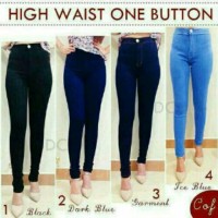 Jual High waist jeans | skinny jeans wanita | ripped jeans | jeans legging Murah