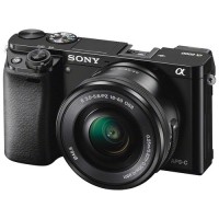 Jual Sony Alpha A6000 Mirrorless With 16-50mm Lens (Black) Murah
