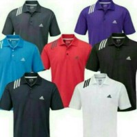 POLO SHIRT ADIDAS DESIGN T SHIRT KAOS OBLONG KERAH DISTRO PRIA