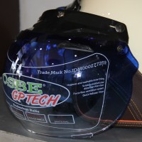 KACA HELM BOGO MERK OSBE GRADIATION BLUE
