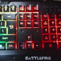 Keyboard Gaming Rexus K9D Semi Mechanical 19 Keys Anti Ghost
