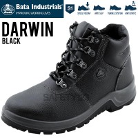 Jual Bata Darwin Black Hitam Sepatu Safety Shoes Industrials Murah Murah