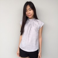 Baju Atasan Shanghai Wanita Blouse Model Korea