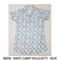 Jual Daster Wanita - Hello Kitty Melody Dress Pajamas Baju Tidur Piyama Murah