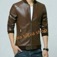 jaket semi kulit pria bahan kualitas no 1