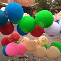 Jual lampion benang gantung diameter 24cm Murah