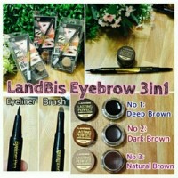 Jual KHUSUS NO.2 LANDBIS EYEBROW GEL 3in1 Berkualitas Murah