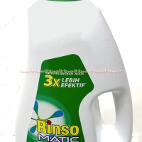 Jual Rinso Matic Deterjen Cair Mesin Cuci Bukaan Atas Liquid Detergent 2.7L Murah
