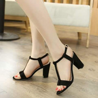 Jual PROMO Sandal High Heels Wanita Hak Tahu SDH154 Murah