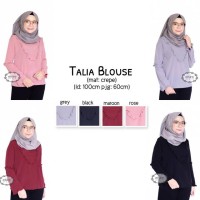GROSIR BAJU HIJAB TALIA BLOUSE ELSIRE