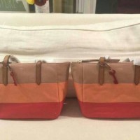 original ori asli tas wanita fossil sydney tote shopper bag totte