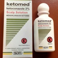 shampo ketomed ketoconazole 2% ANTI DHT/BOTAK/RAMBUT/KEBOTAKAN/JAMUR