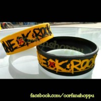 wristband / gelang one ok rock ambitions black / yellow ver