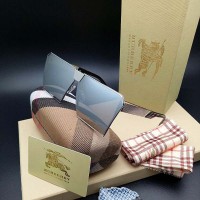 Kacamata Sunglasses Wanita / Cewe Burberry Silver Boxresleting