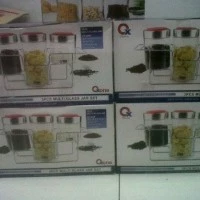3PCS STORAGE JAR WITH RACK (OX-305R)