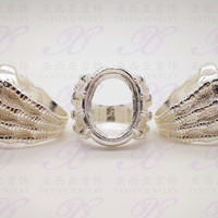 Jual JUAL Yaxiya(anting korea kalung gelang liontin)cincin cangkang silver Murah