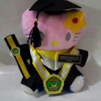 Jual Boneka Wisuda Hello Kitty - 25 cm Murah