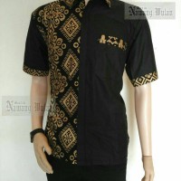 KEMEJA BATIK TIMBUL EMAS KOMBINASI