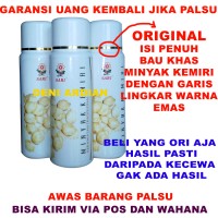 GARANSI/MINYAK KEMIRI SARI ASLI/PERAWATAN RAMBUT RONTOK/OBAT KEBOTAKAN