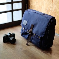 Jual Tas Kamera Selmpang / Sling Bag / Messenger Bag HONX HNX 006 Navy Murah