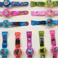 Jam Tangan Digital Proyektor Film Anak Movie Clips Projector