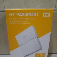 Jual WD My Passport 2017 ULTRA New Design 1TB /USB 3.0/2.5 Inch - White Murah