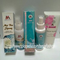 Jual Paket MSI Bio Spray Collagen + Silver ion + Facial Scrub Murah