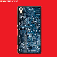 CUSTOM CASE SONY XPERIA Z/Z1/Z2/Z3/Z4/Z5 IPHONE DLL CIRCUIT ELECTRIC