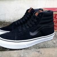 sepatu pria vans sk8 black dope original premum import 40-44 DT