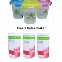 Herbalife#Shake#Herbal#Shake BERRY 3+ 1 GELAS