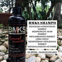 JUAL BMKS SHAMPOO HITAM KEMIRI BPOM / shampo kemiri