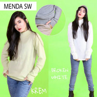 Jual PROMO MENDA SWEATER (turtlencek vs roundhand) konveksi rajut sweater Murah