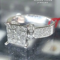 Cincin BERLIAN motif fashion kotak