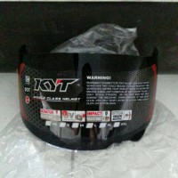 Jual Original Dark Visor / Kaca Hitam KYT RC7 R10 K2 Rider Murah