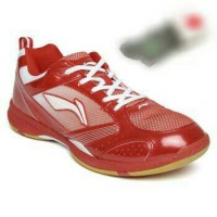 STAR PLUS RED WHITE/SEPATU BADMINTON LINING ORIGINAL STAR PLUS