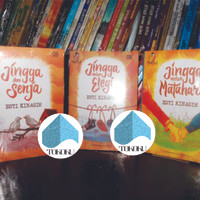 Jual Paket 3 Novel Teenlit jingga dan senja, dalam elegi, untuk matahari Murah