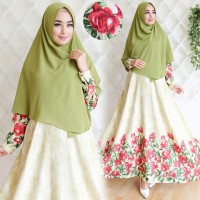 Gamis Maxmara set Khimar