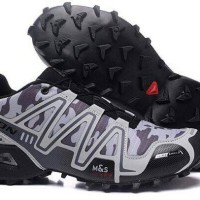 Jual sepatu adidas salomon grey army Murah