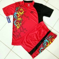 Kaos Setelan Olahraga Volly Mizuno / Kostum Bola Futsal / Jersey Voli