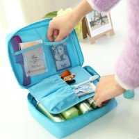 Jual PROMO! Tas kosmetik / Cosmetic organizer pouch / Monopoly Travel / Murah