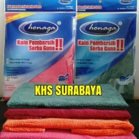 Jual Microfiber 40x40cm 320GSM Lap Kain Pembersih Serbaguna Honaga Kanebo Murah